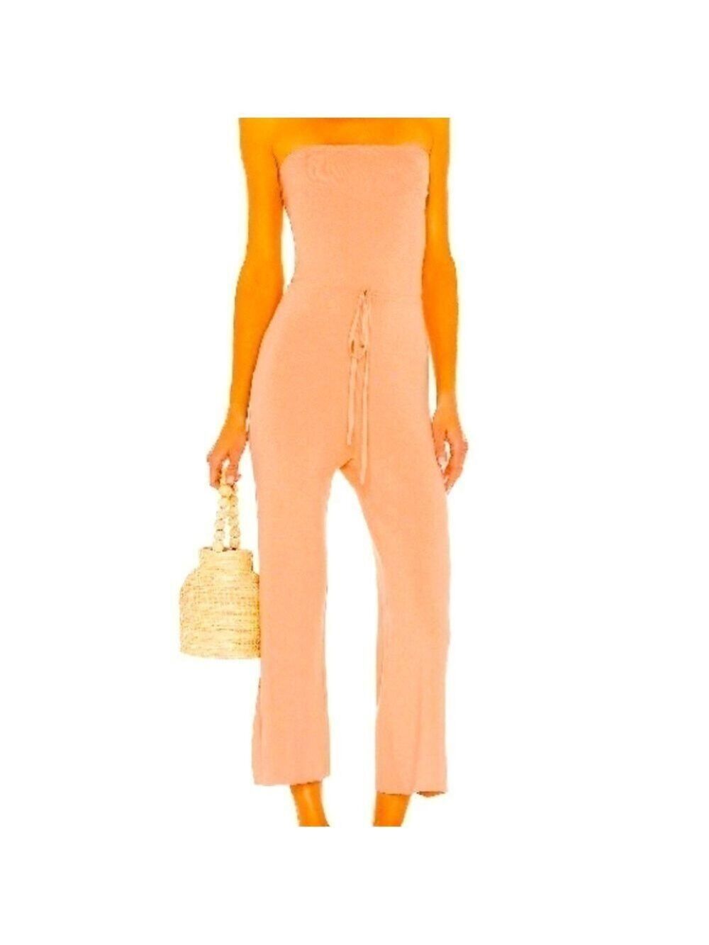 Lovers + Friends Pink Strapless Jumpsuit - Picture 2 of 9